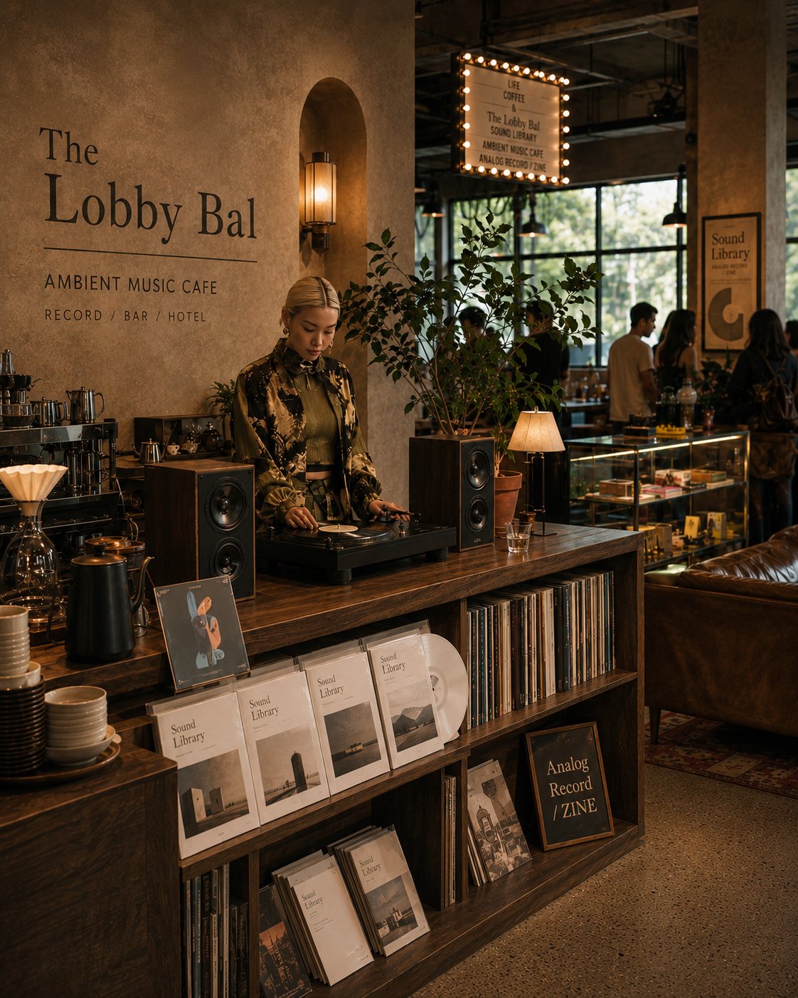 STEP 05 - AMBIENT MUSIC CAFE、コーヒー×レコード